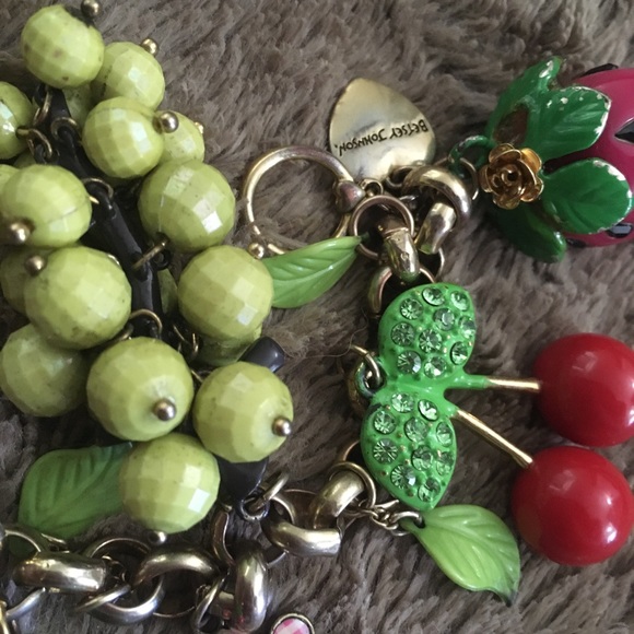 SOLD-Betsey Johnson Picnic Bracelet - Picture 4 of 4